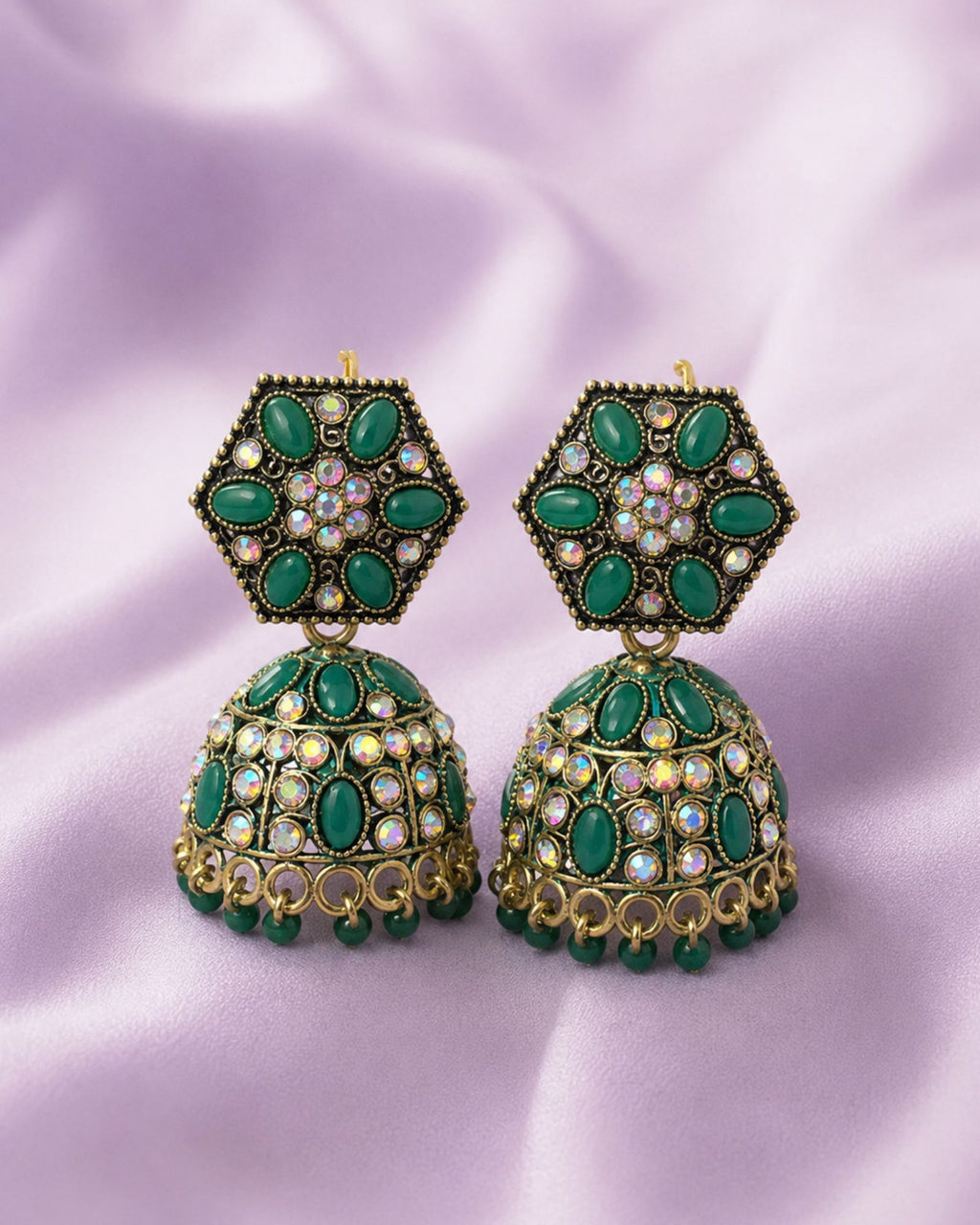 Maharani jhumkas