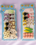 14 pcs Korean hair clips full set