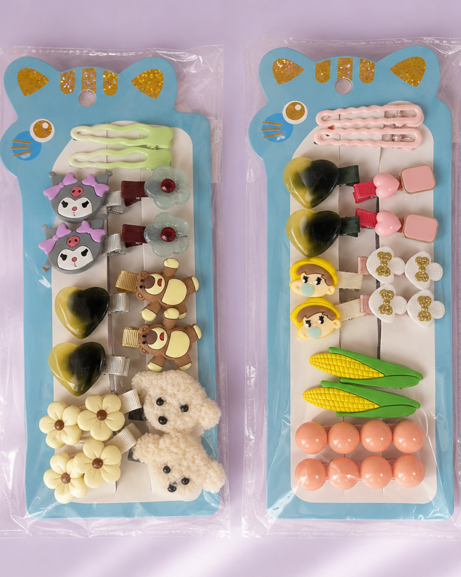 14 pcs Korean hair clips full set