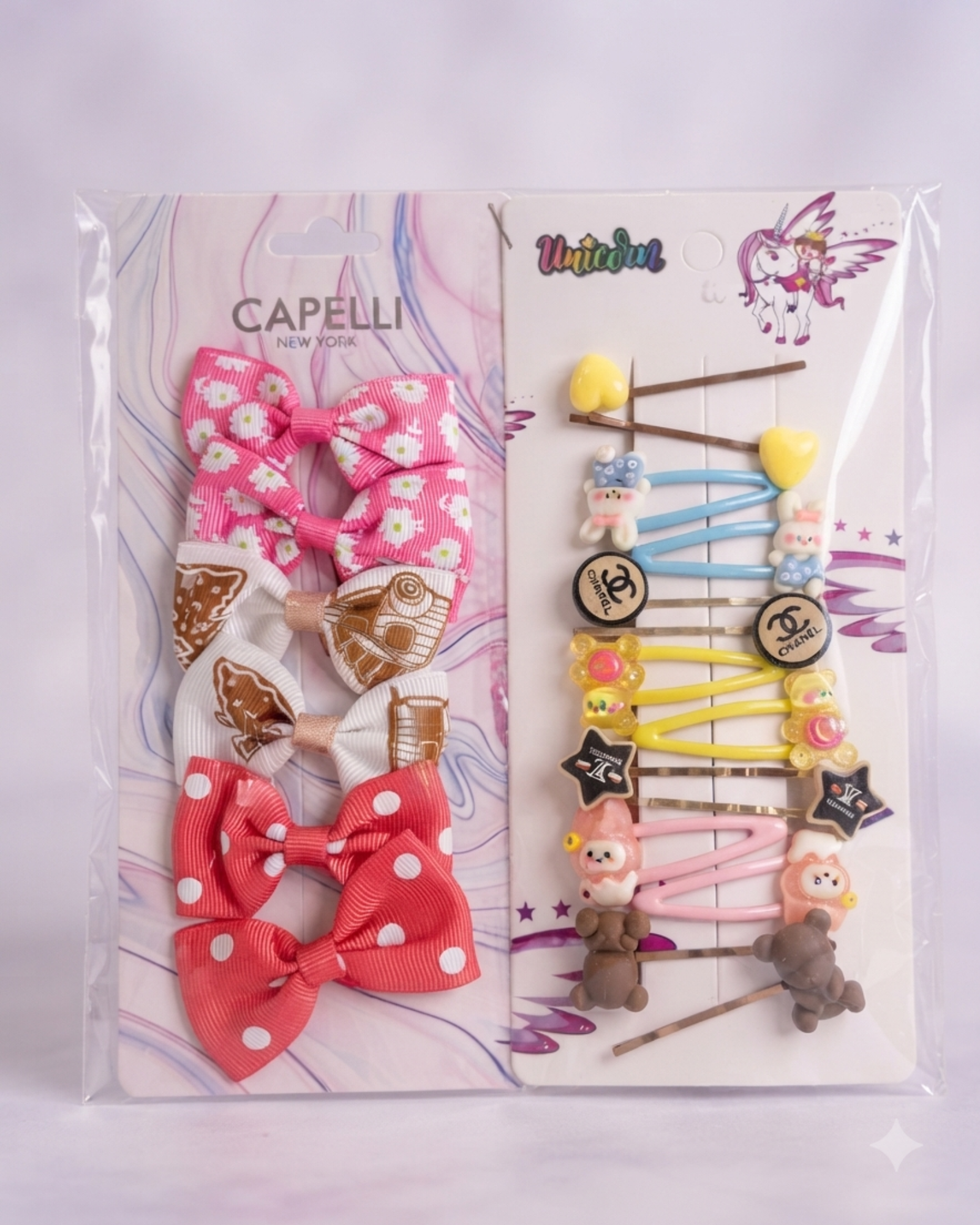 20 pcs Kids Hair Accessories Full Set