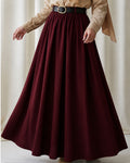 Umbrella Skirt | Elastic Waist Belt