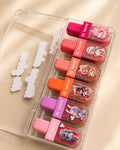 3Q Beauty Mini Lip Glosses Set (6 Shades)