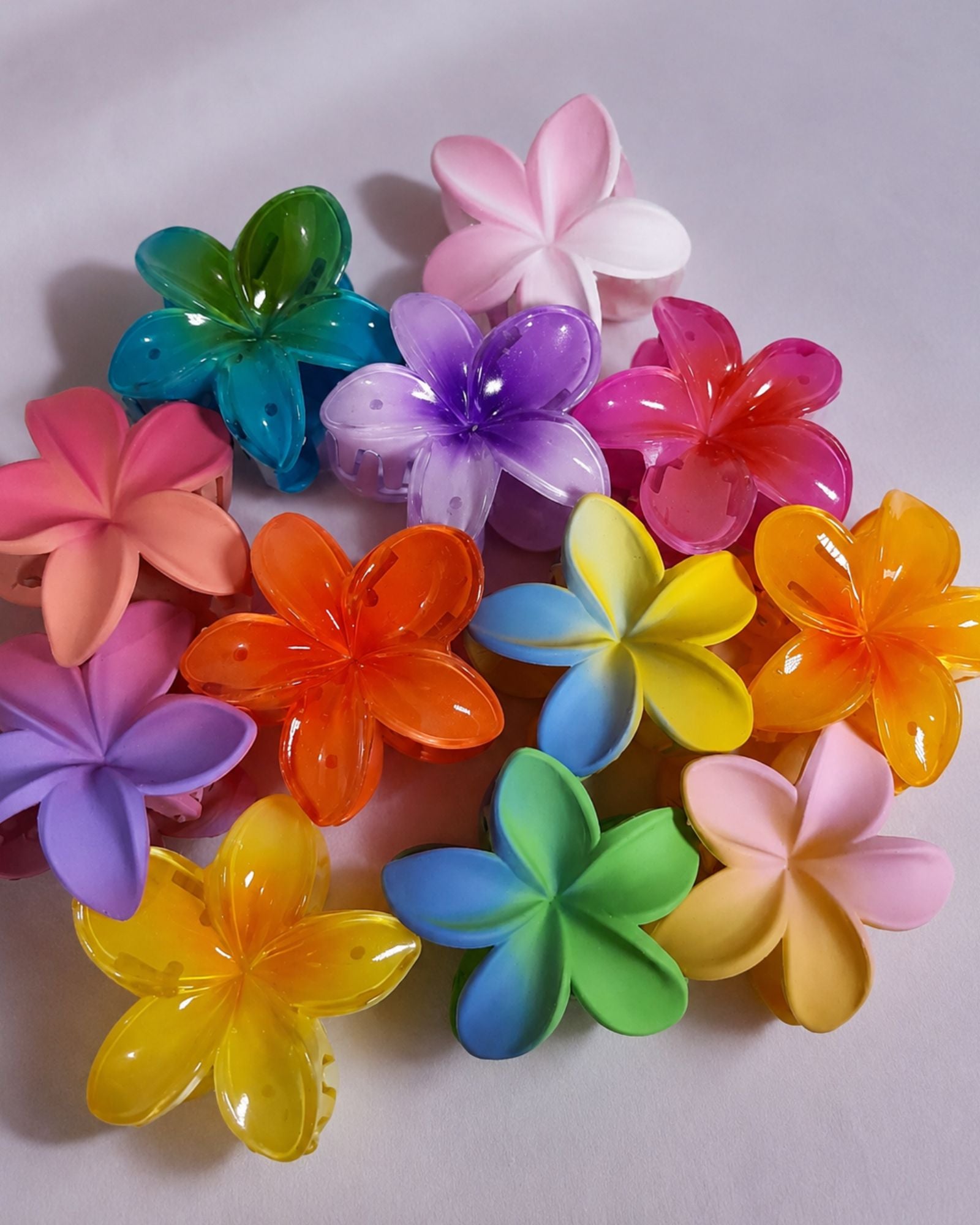 Korean Flower Claw Clip (medium-size)
