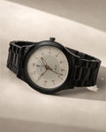 Crystal Time Men’s Black Quartz Watch