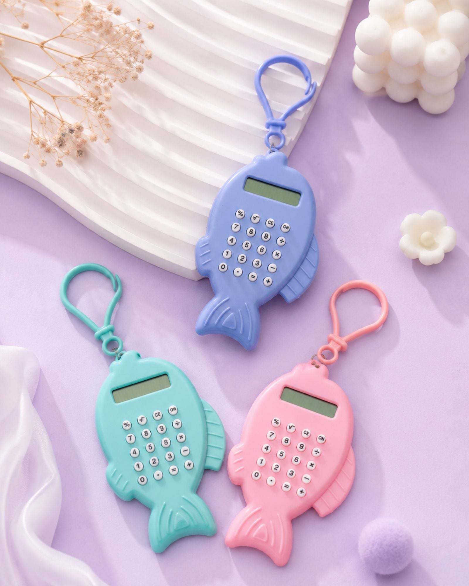 Mini Keychain Fish Calculator