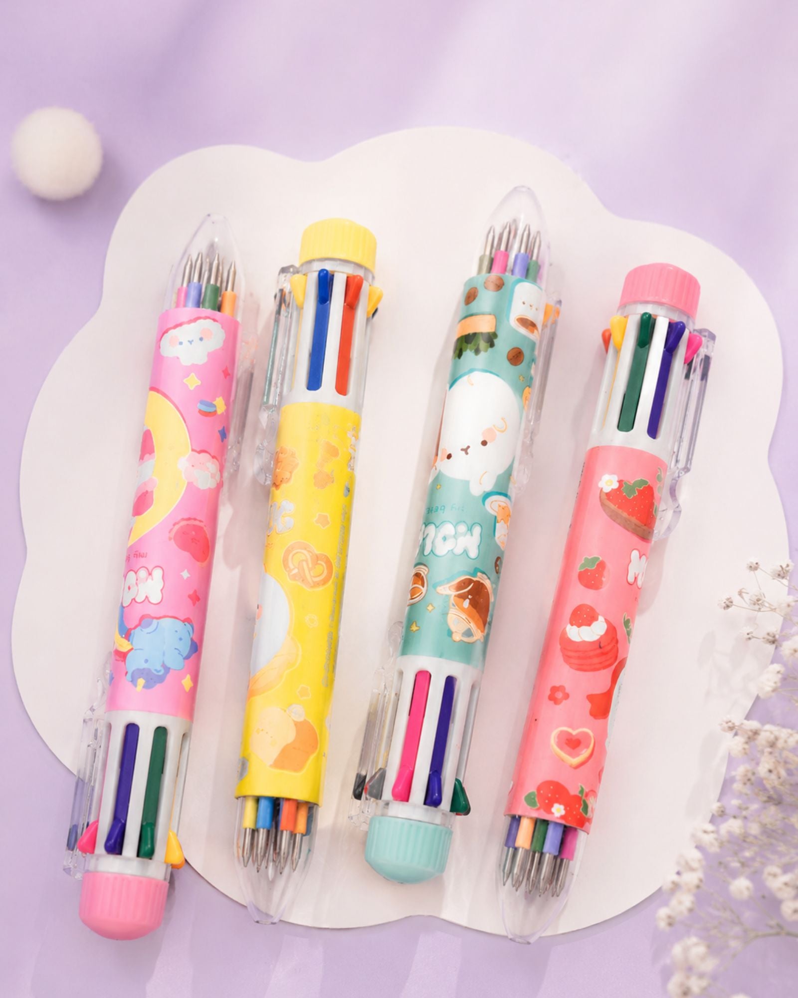 Kawai 10-in-1 Multicolor Ballpoint Pen