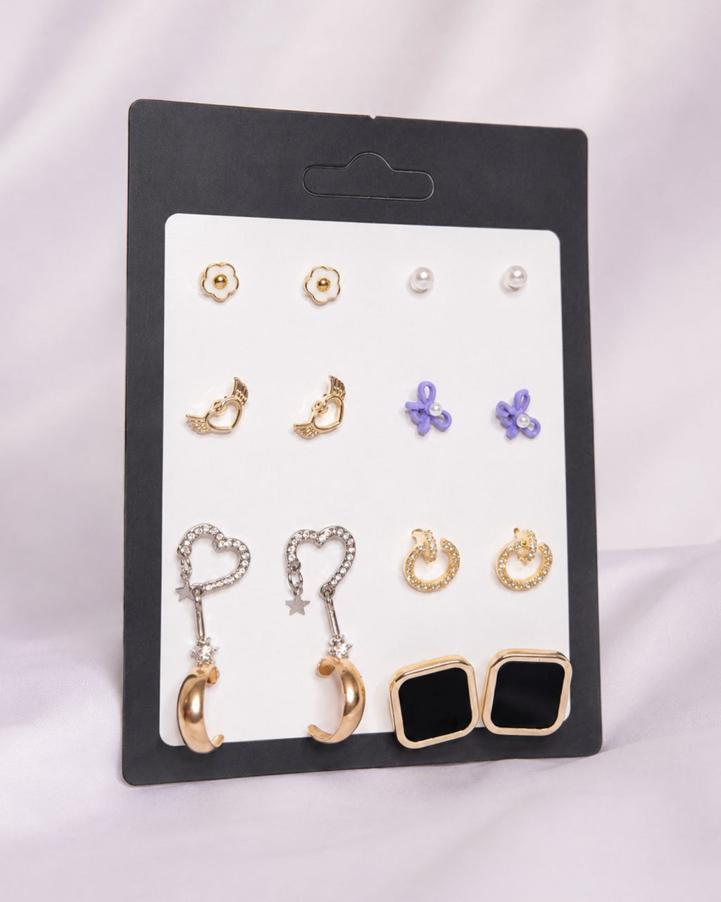 Korean earrings full card set (imported)