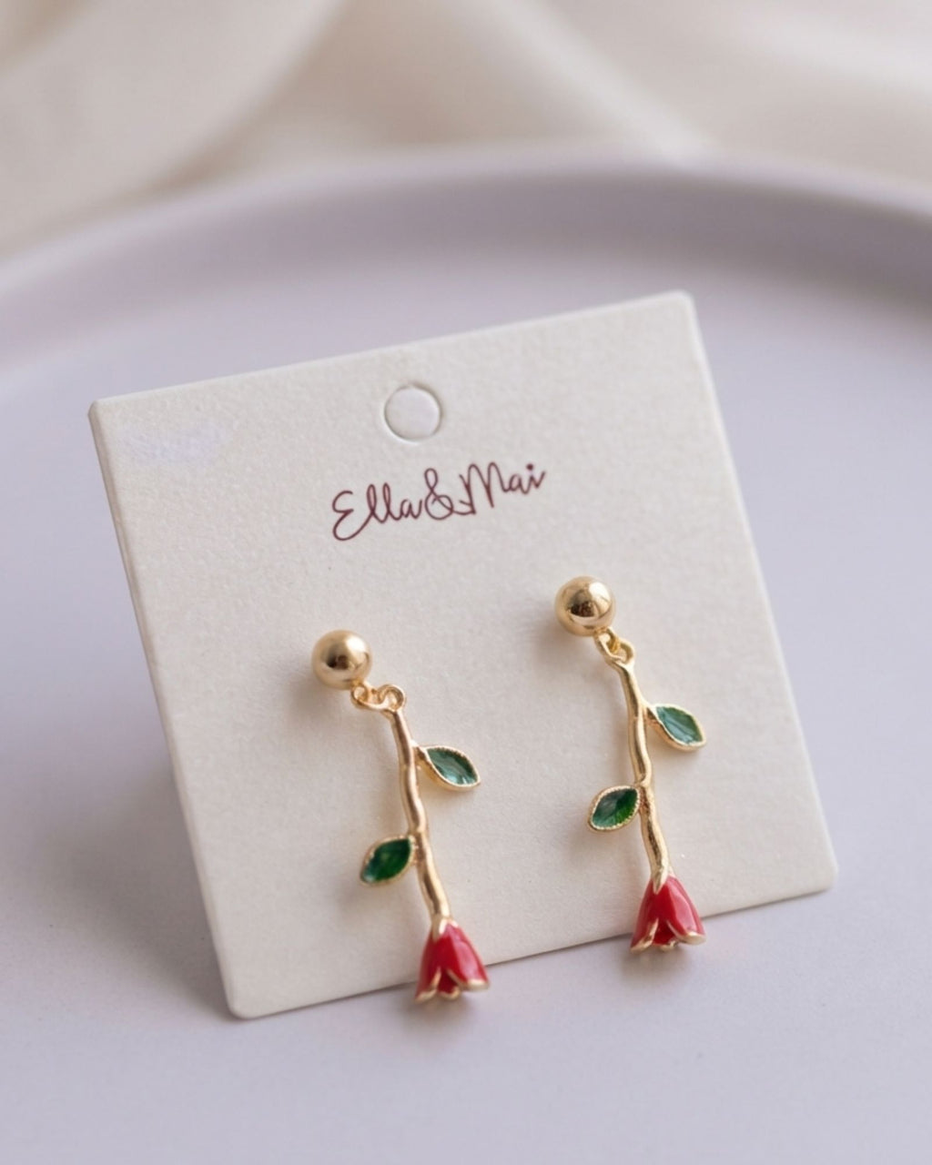 Aesthetic Korean Studs Earrings
