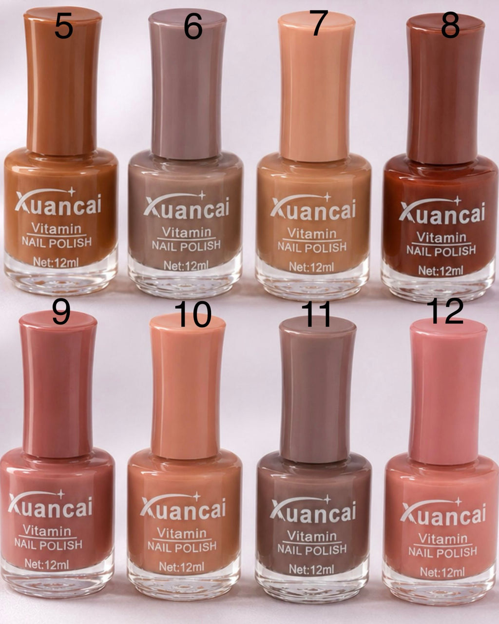 Xuancai Nude Nail Polish – 12ml