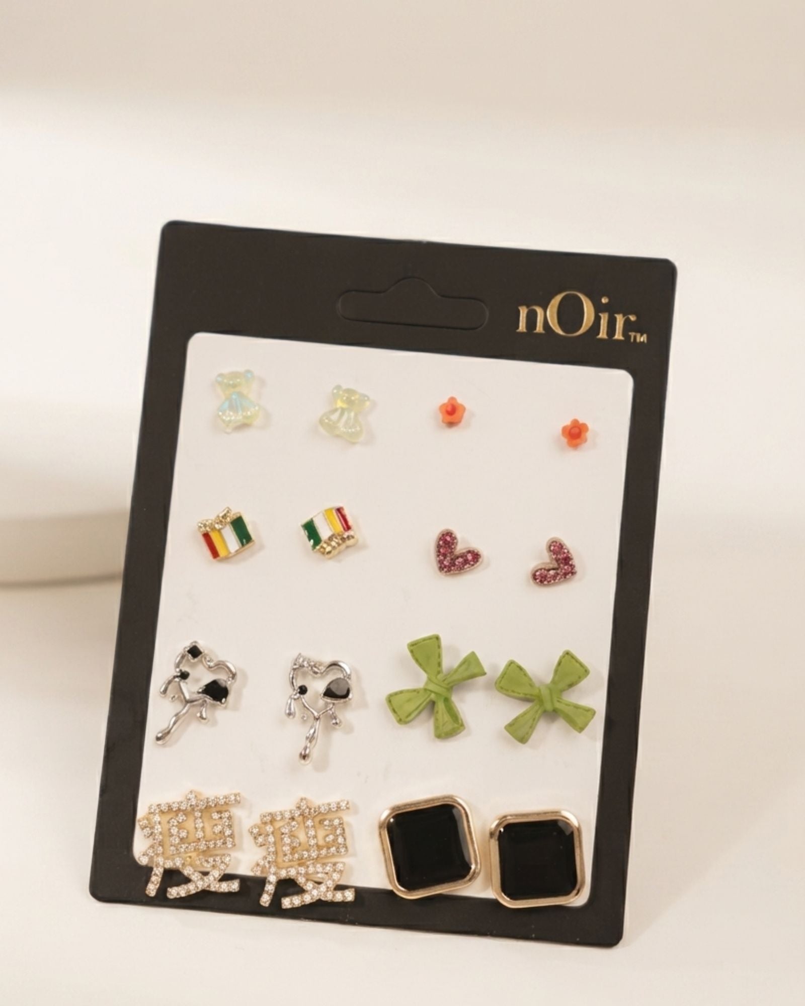 Korean earrings full card set (imported)