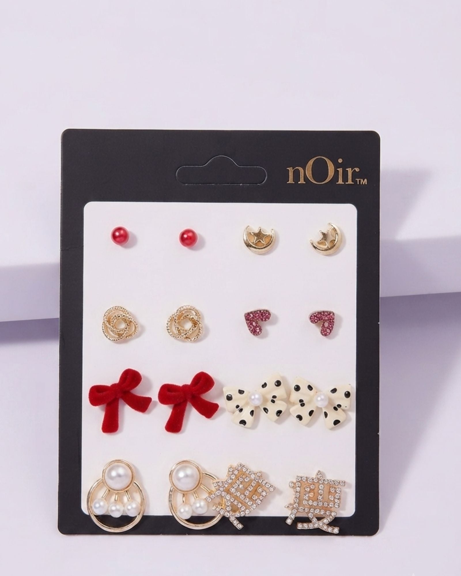 Korean earrings full card set (imported)