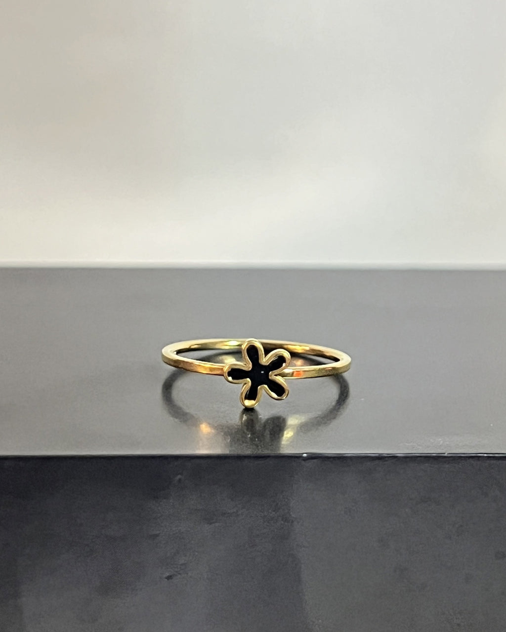 Aesthetic Stainless Bloom Ring