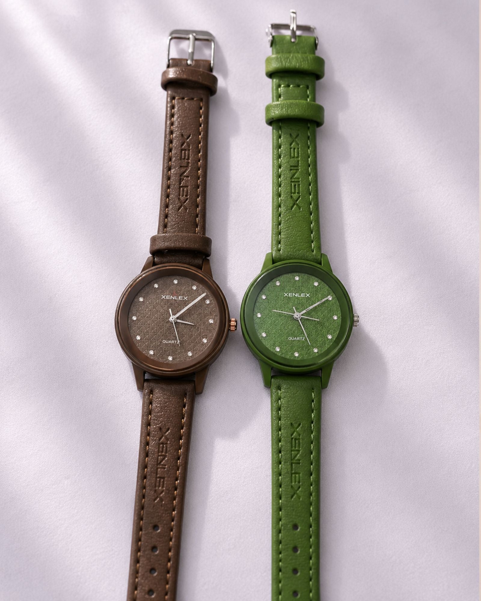 Premium Leather Strap Quartz Watch