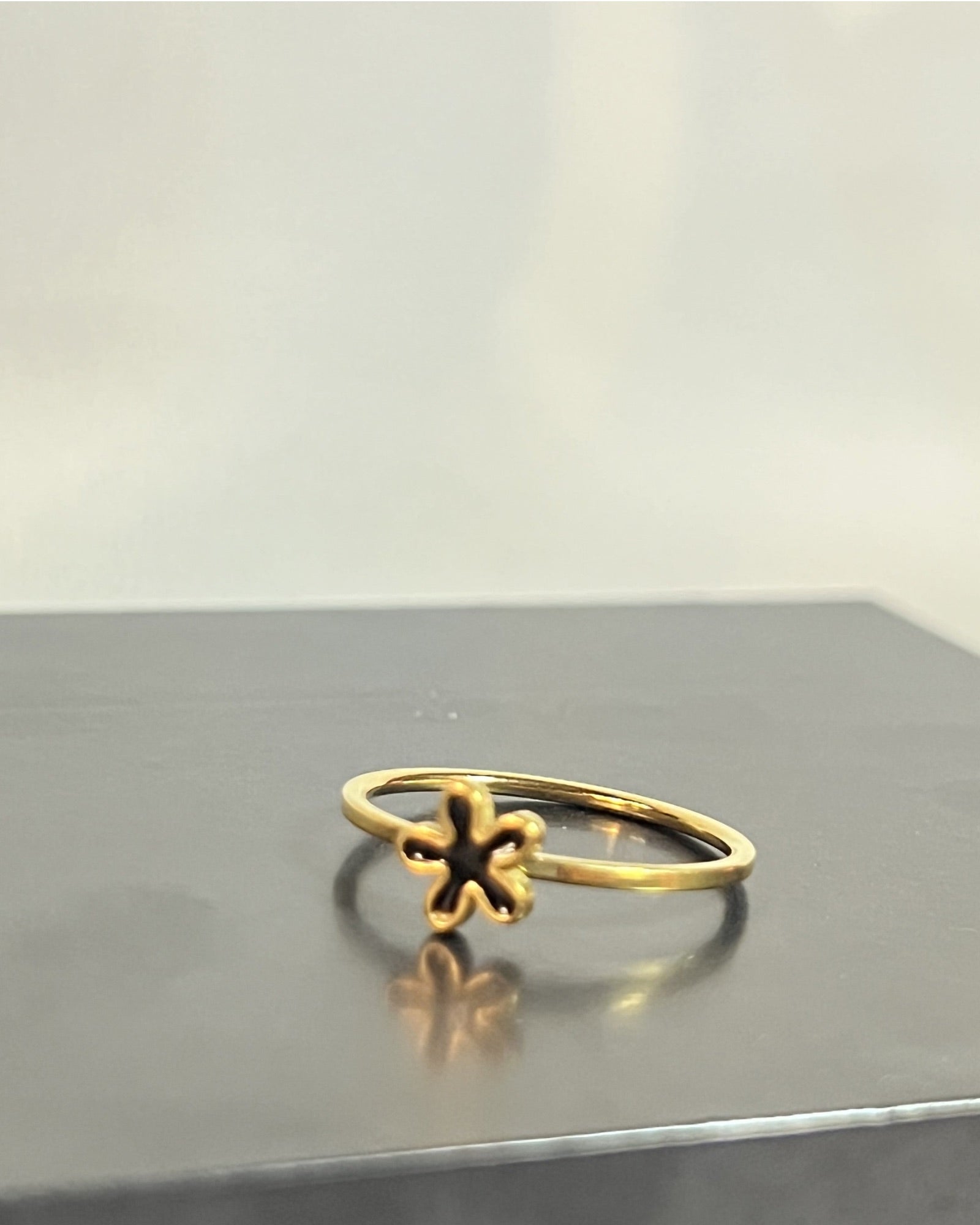 Aesthetic Stainless Bloom Ring