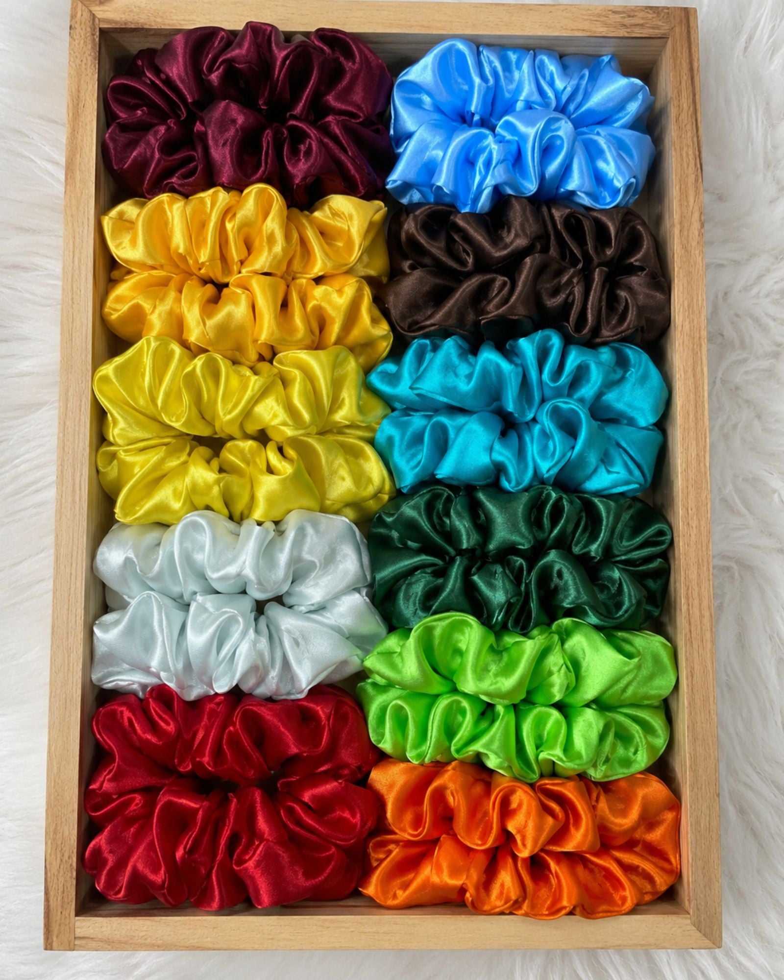 Silk Scrunchies