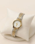 Stainless Classic Silver Two-Tone Watch (woman)